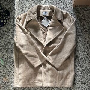 Zara Beige Jacket Size M NWT